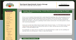 Desktop Screenshot of pmug.org